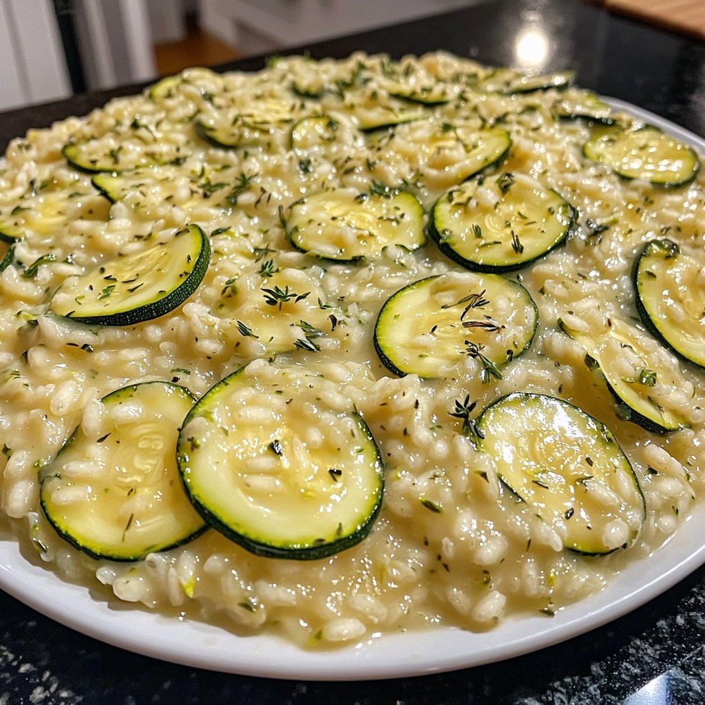 Risotto mit Zucchini