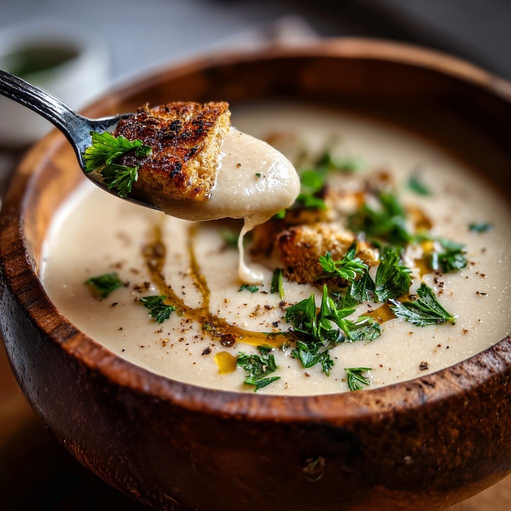 Blumenkohlsuppe cremig