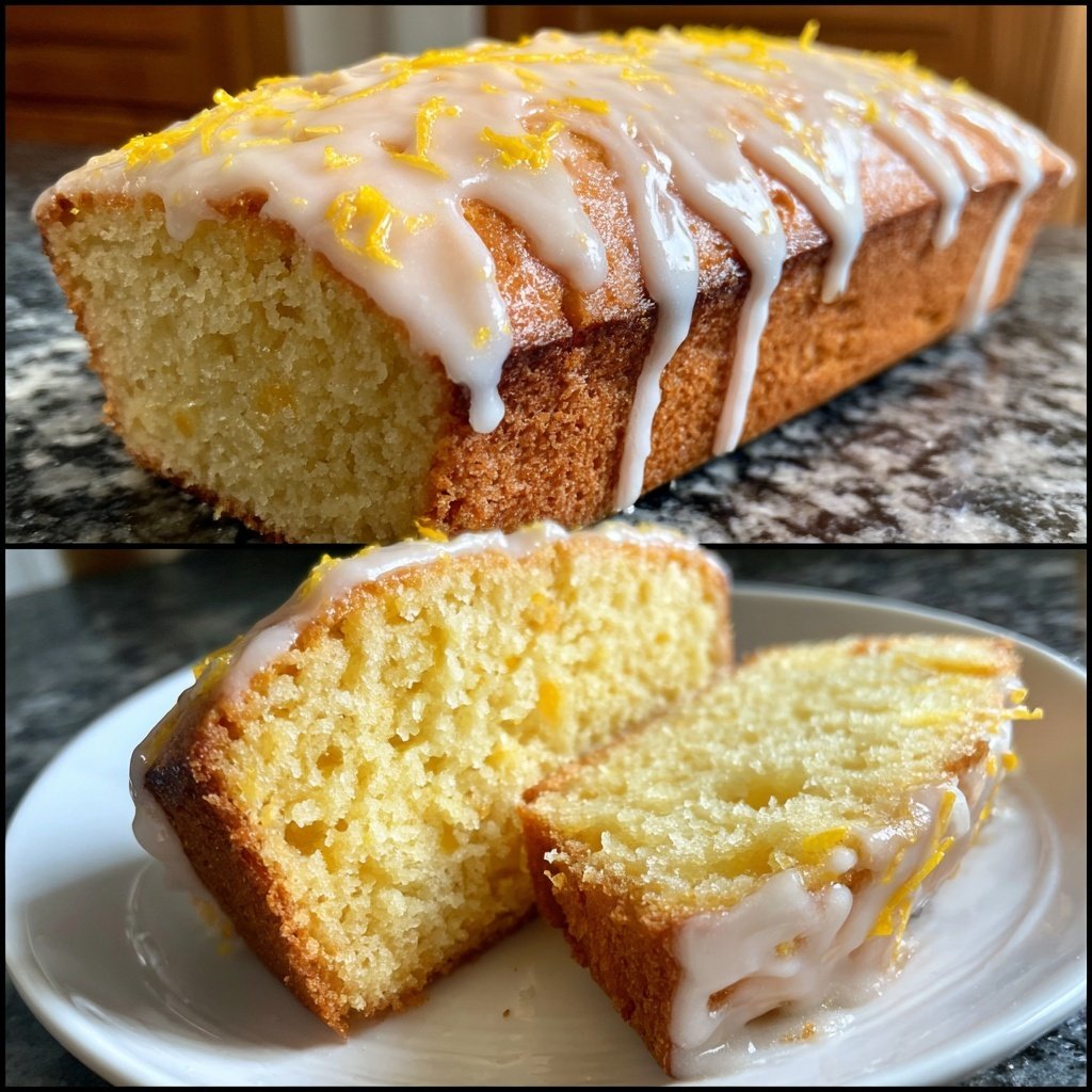 Zitronenkuchen ohne Zucker