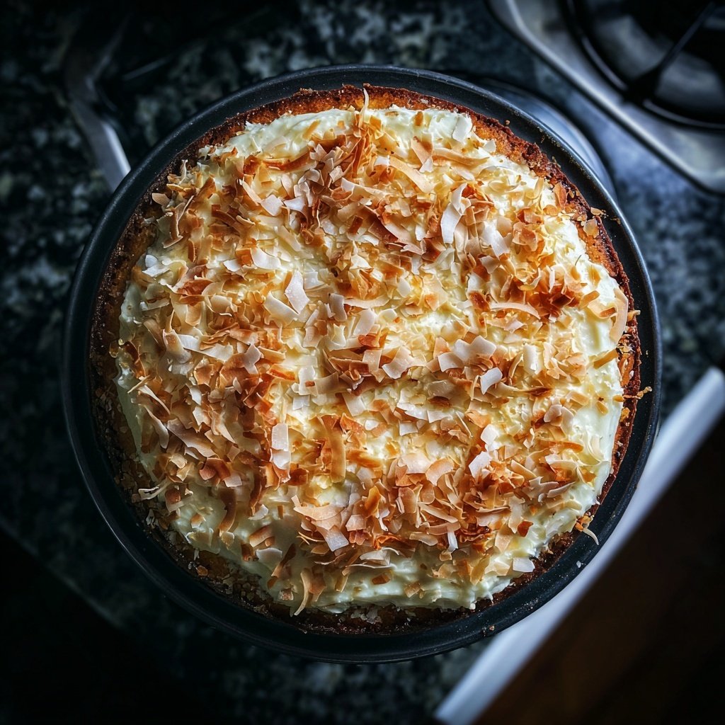 Karottenkuchen Mit Kokosraspeln