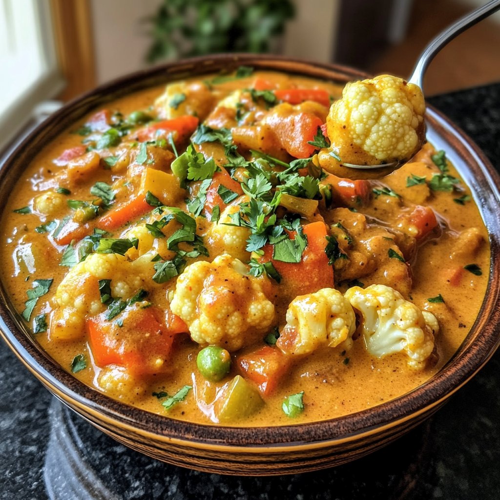 Gemüsecurry mit Blumenkohl