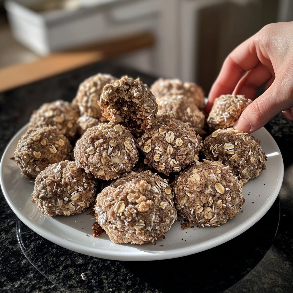 Protein Bällchen ohne Proteinpulver