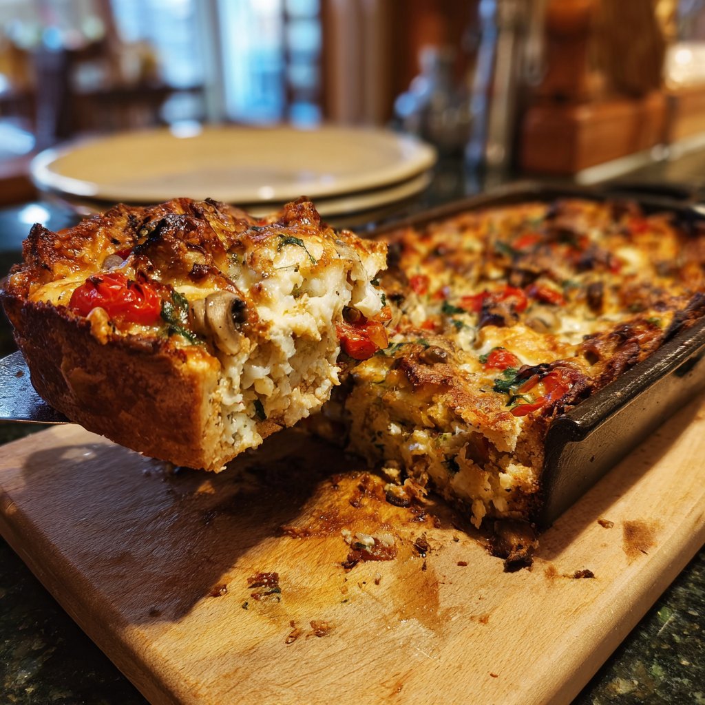 Mittagessen aus dem Ofen