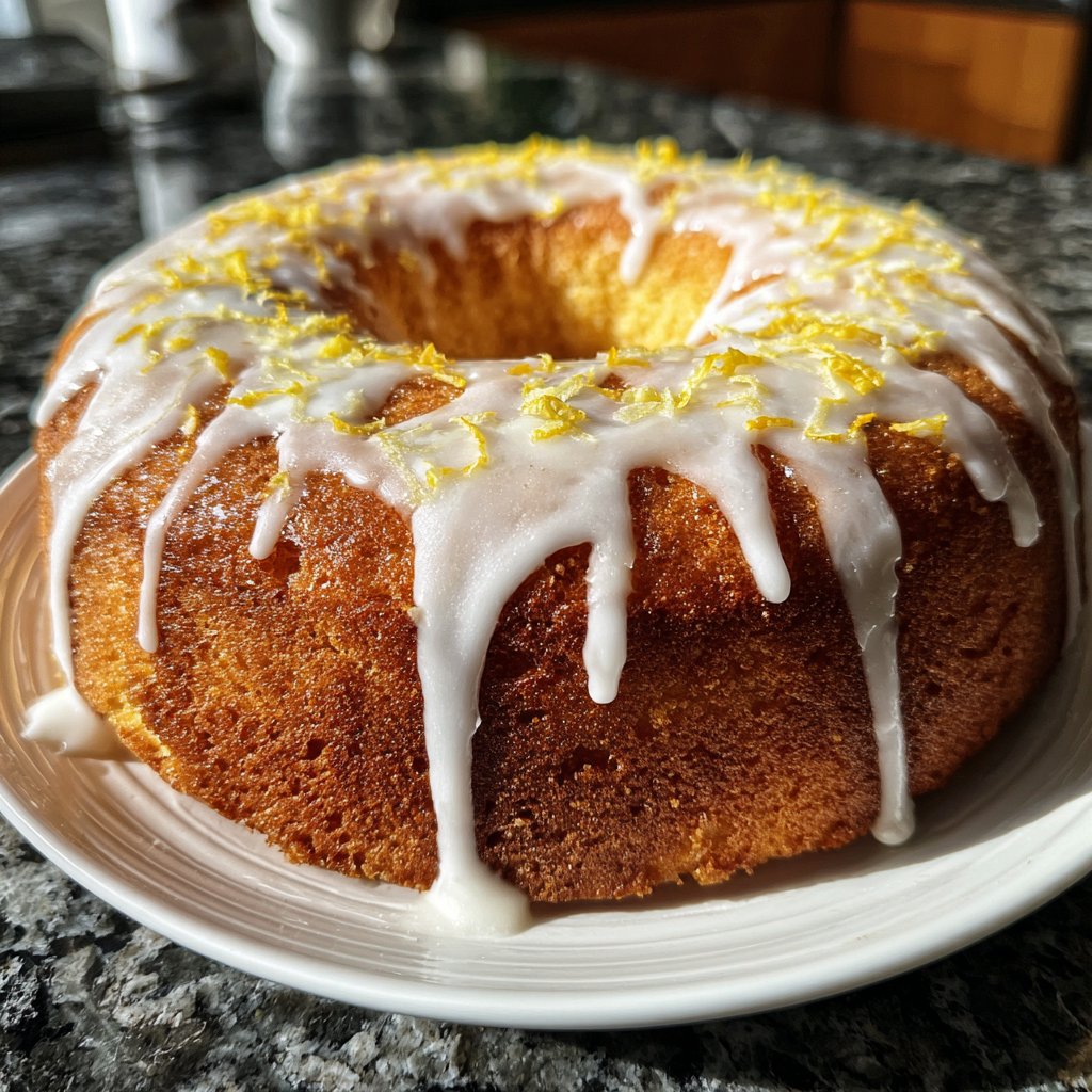 Zitronenkuchen locker
