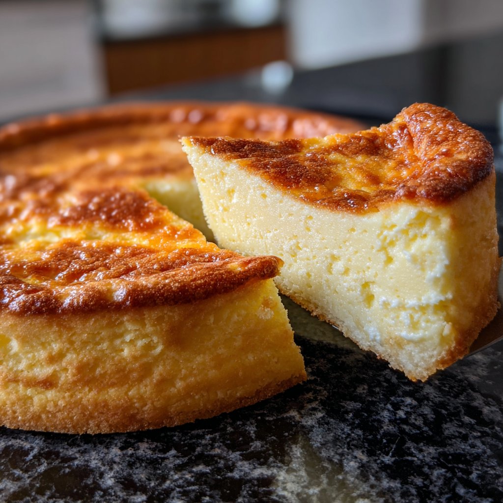 Käsekuchen mit Vanille